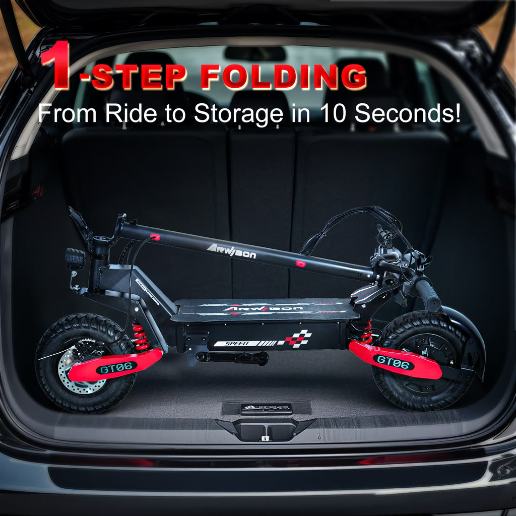 Electric Scooter for Adults 330 Lbs Heavy Duty, 1200W Motor 30 MPH, 40 Miles Range, Foldable Sport E-Scooter with 11" Off-Road Tires