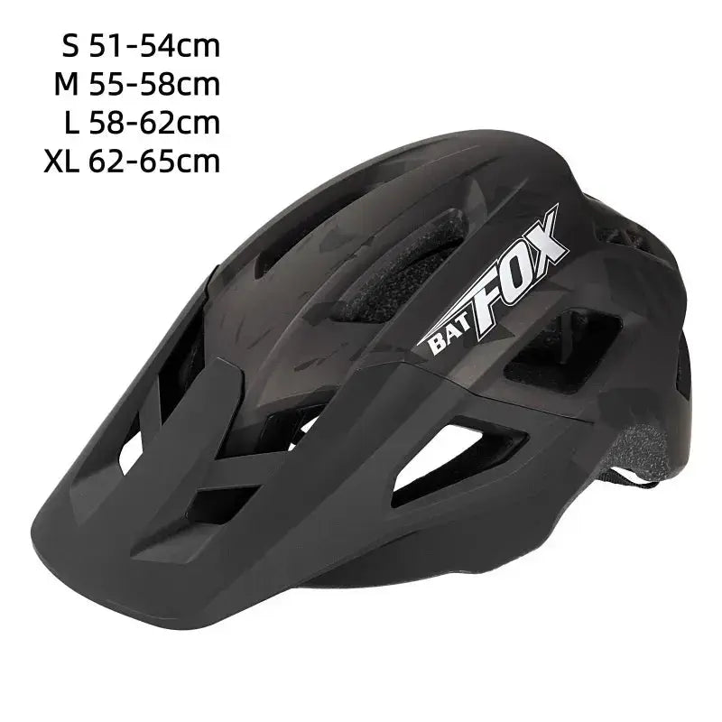 BATFOX Bicycle Helmet MTB Casco Bike Helmet Safety White Integrally-Molded Mountain Cycling Helmet for Men Women Casco Bicicleta.