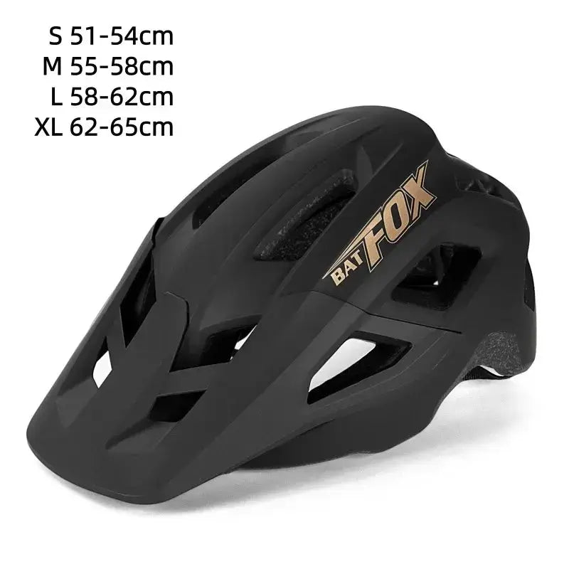 BATFOX Bicycle Helmet MTB Casco Bike Helmet Safety White Integrally-Molded Mountain Cycling Helmet for Men Women Casco Bicicleta.