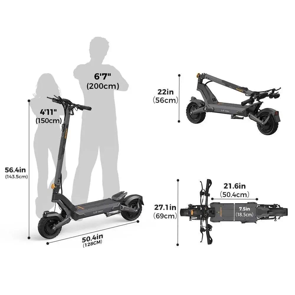 L2 Max – E-Scooter Doppio Motore.