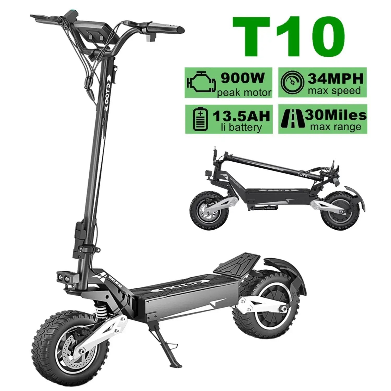 NFC 3600W – E-Scooter Off-Road, 45 MPH / 80 km.