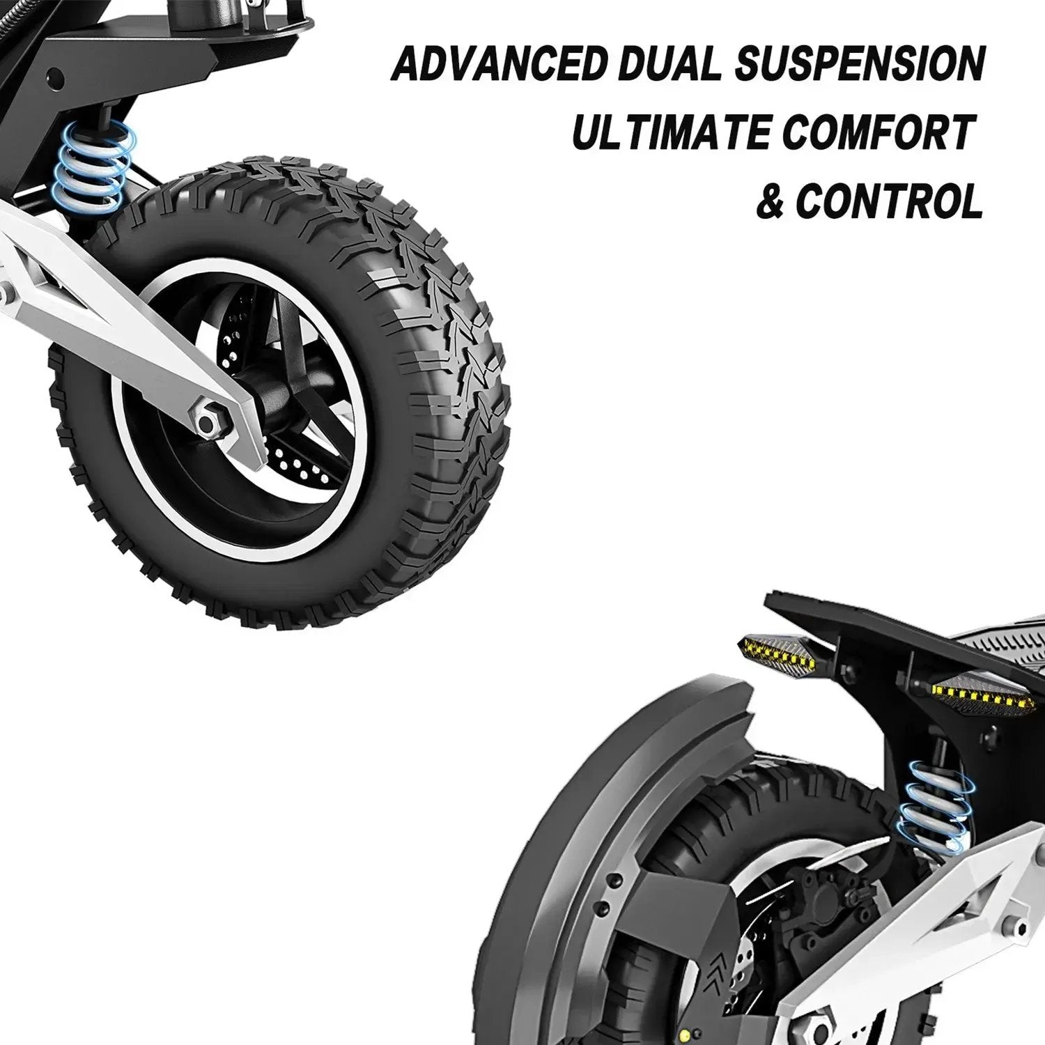 NFC 3600W – E-Scooter Off-Road, 45 MPH / 80 km.
