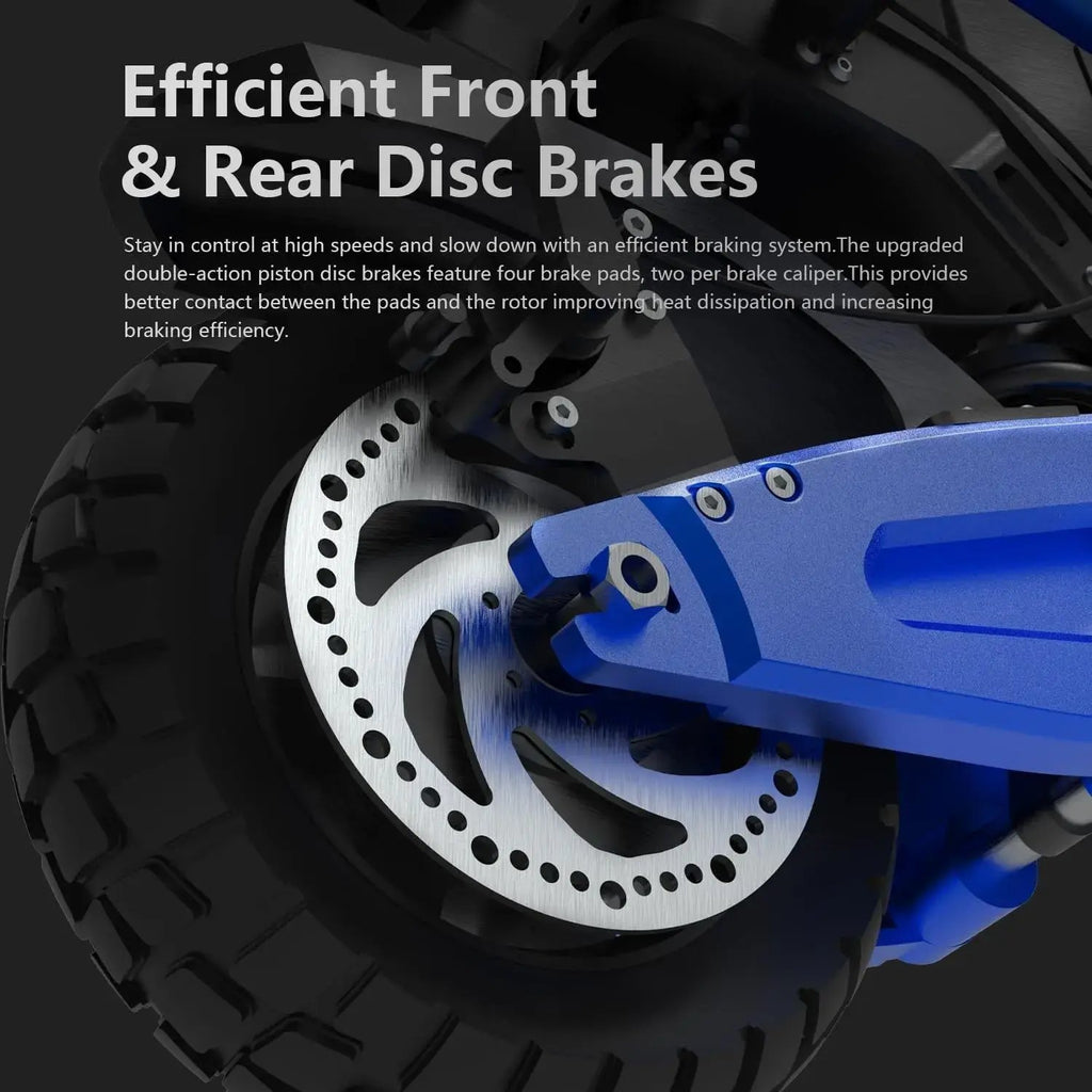 NFC 3600W Electric Scooter for Adults 50Miles 45MPH Off-Road Tire Fast E-Scooter - VÉRANO