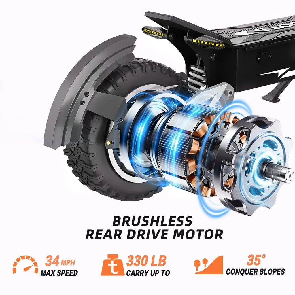 NFC 3600W – E-Scooter Off-Road, 45 MPH / 80 km.